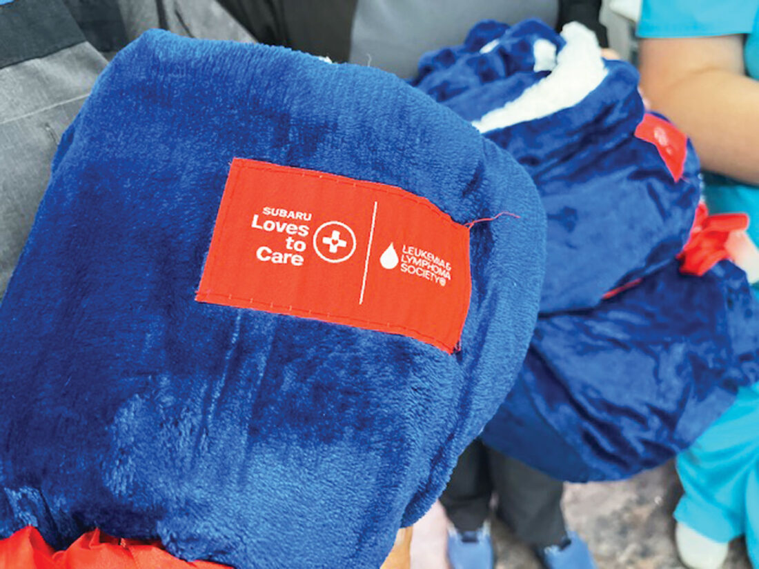 Cancer patients at WVU Medicine Camden Clark feel the warmth of Subaru